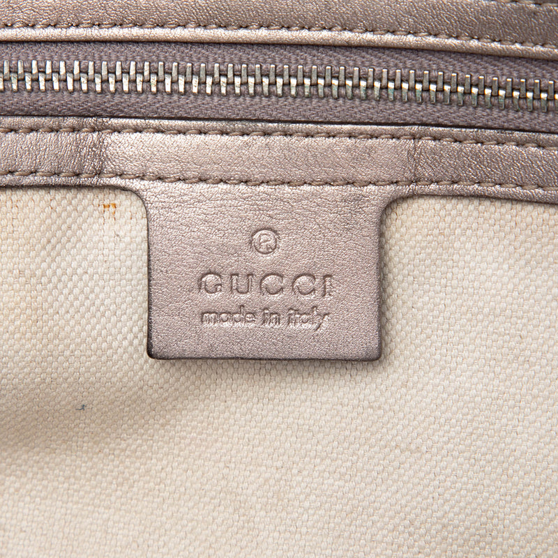 Metallic Guccissima Twins Tote - Image 5