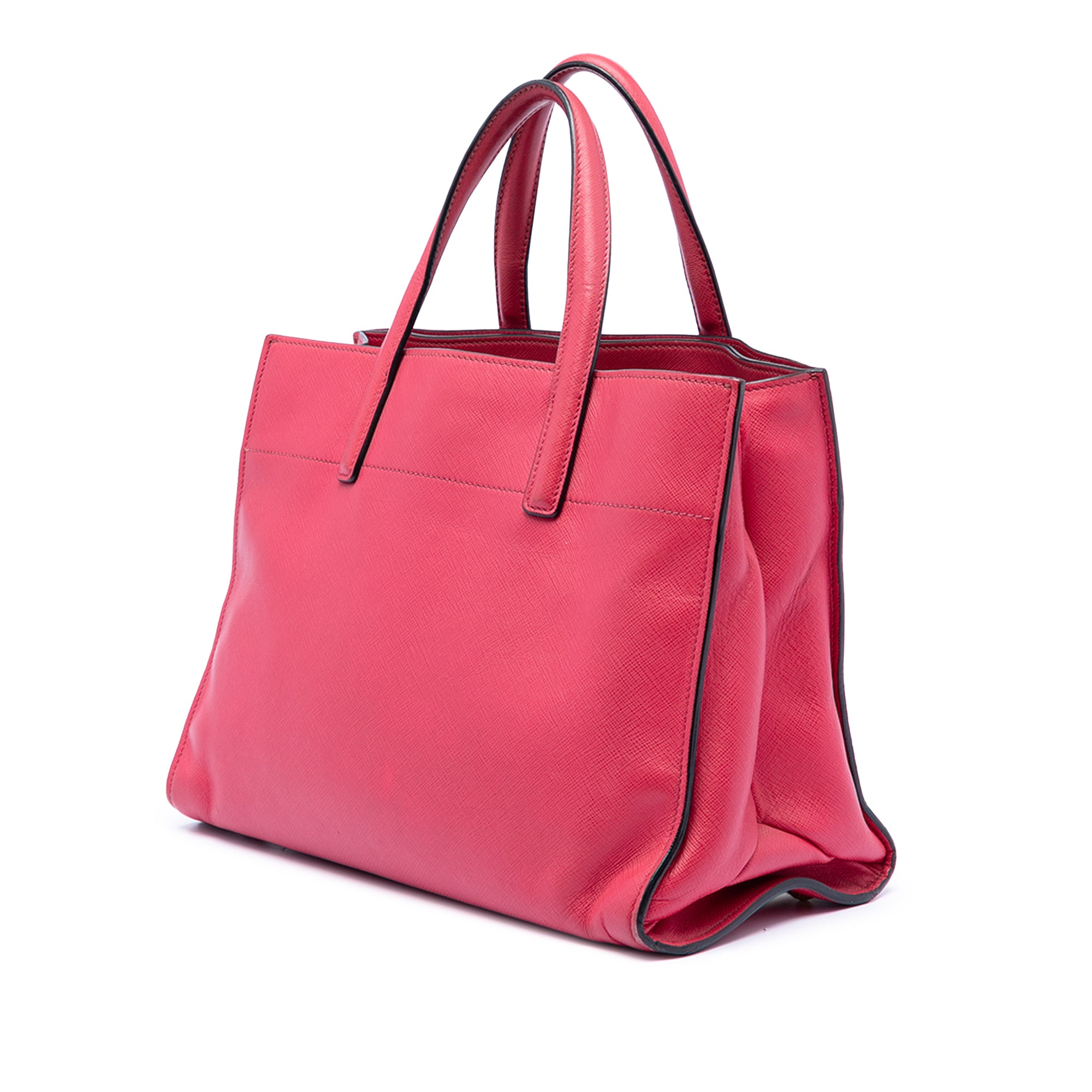 Saffiano Soft Triple Pocket Tote - Image 2