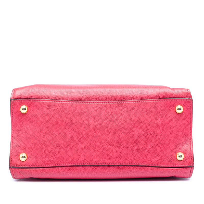 Saffiano Soft Triple Pocket Tote - Image 3