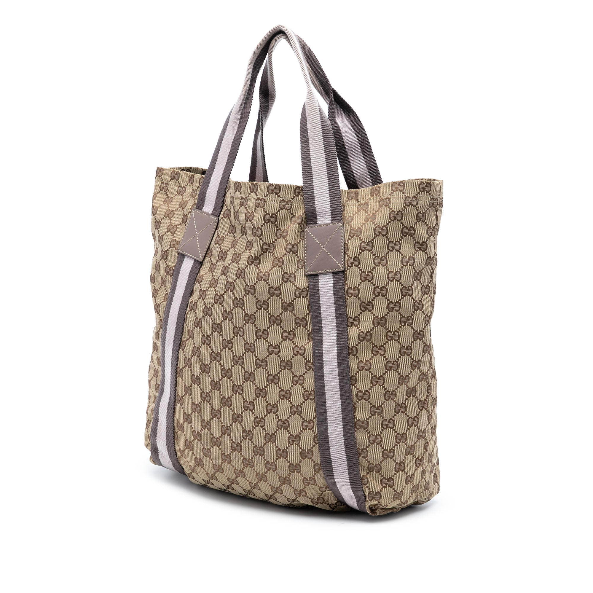 GG Canvas Web Tote - Image 2