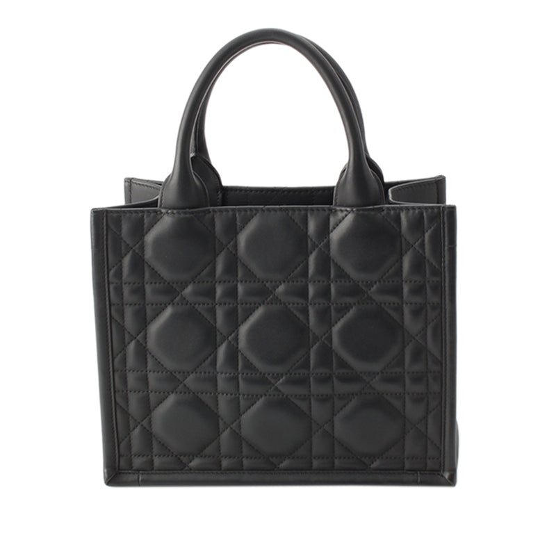 Small Calfskin Macrocannage Ultra Matte Book Tote - Image 4