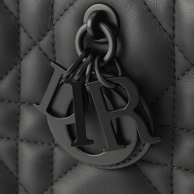 Small Calfskin Macrocannage Ultra Matte Book Tote - Image 8