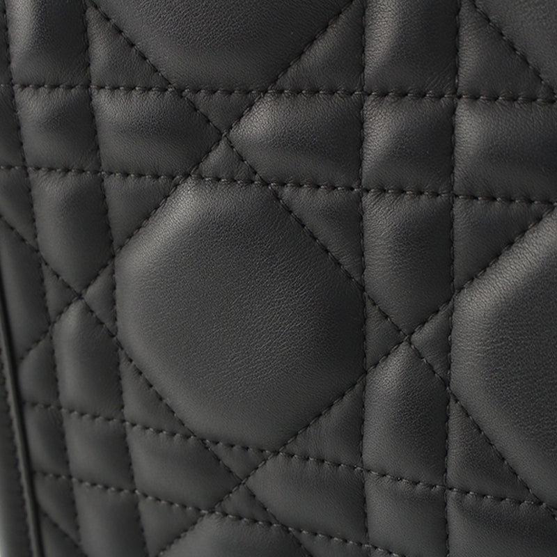 Small Calfskin Macrocannage Ultra Matte Book Tote - Image 9