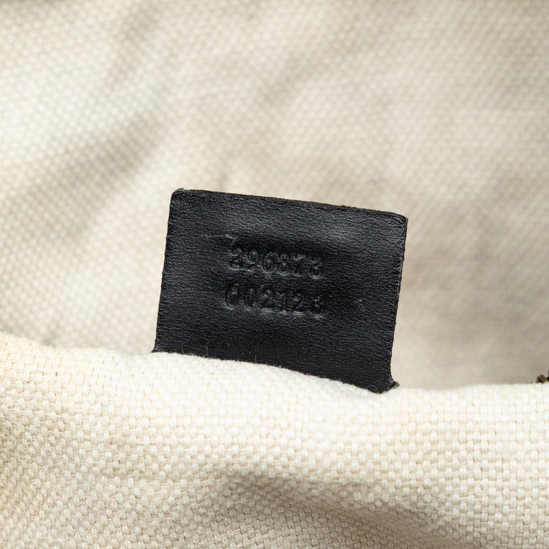 GG Canvas Patti Studed Hobo - Image 6