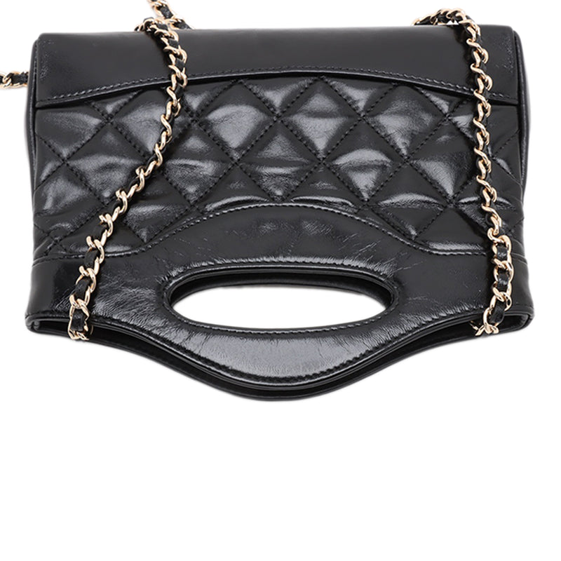 Nano Quilted Glazed Calfskin 31 Shopping Bag - Image 5
