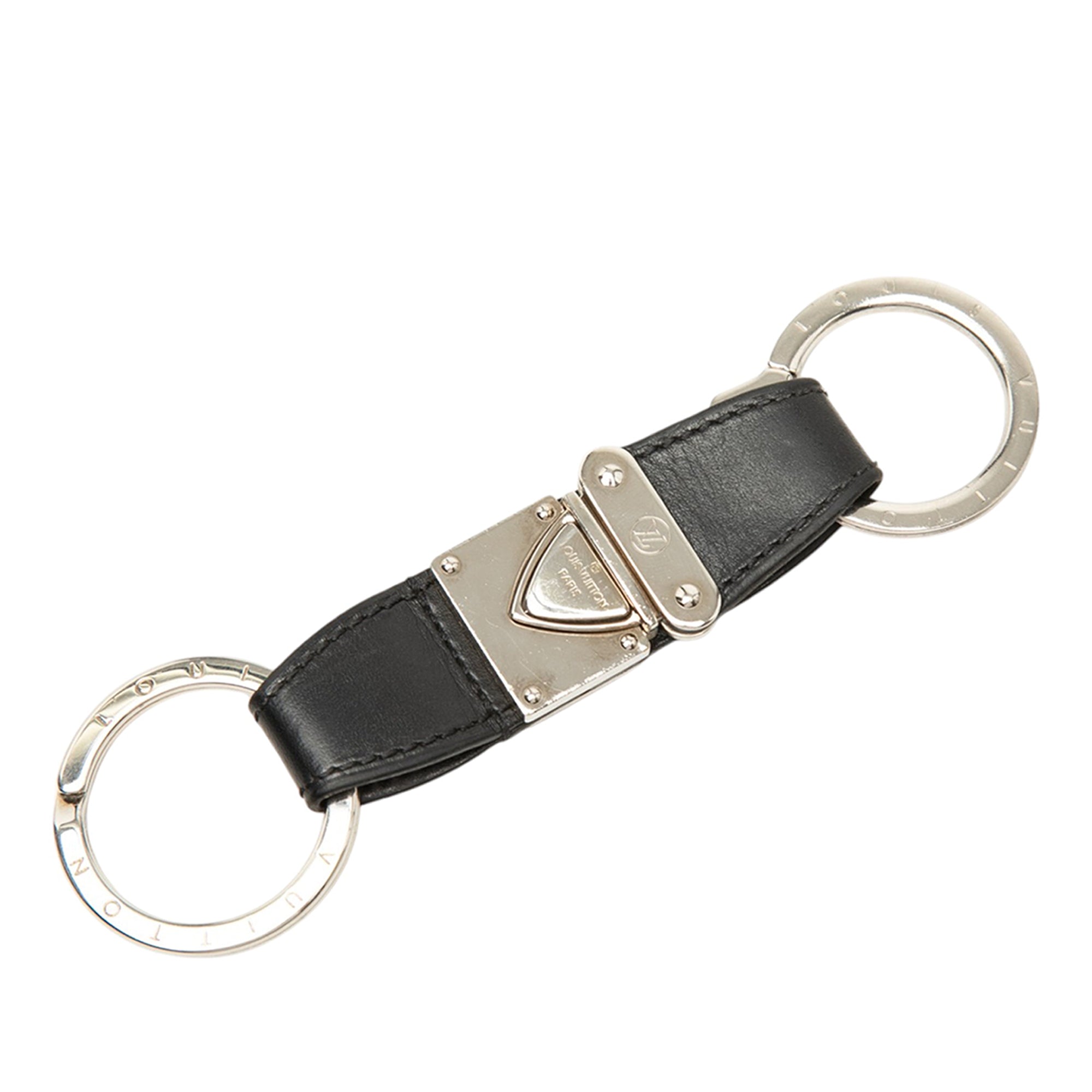 Leather Valet Ring Key Chain - Image 1