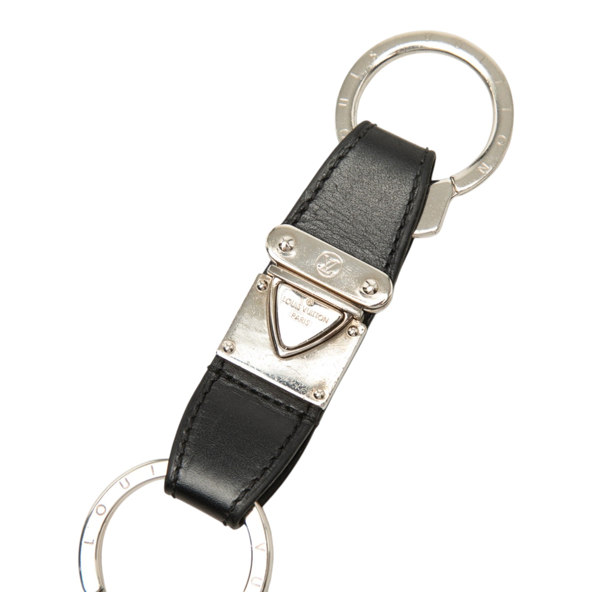 Leather Valet Ring Key Chain - Image 3
