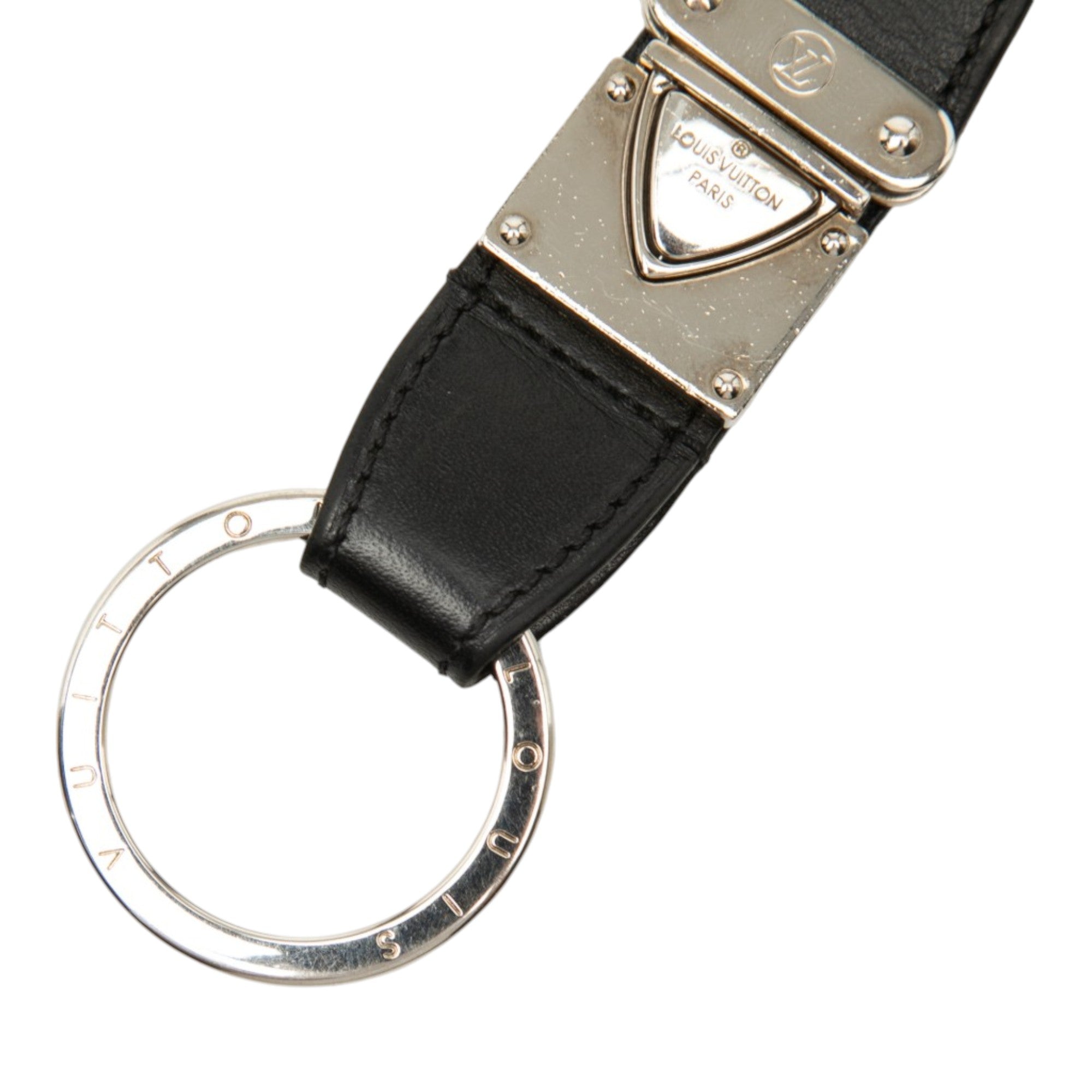 Leather Valet Ring Key Chain - Image 4