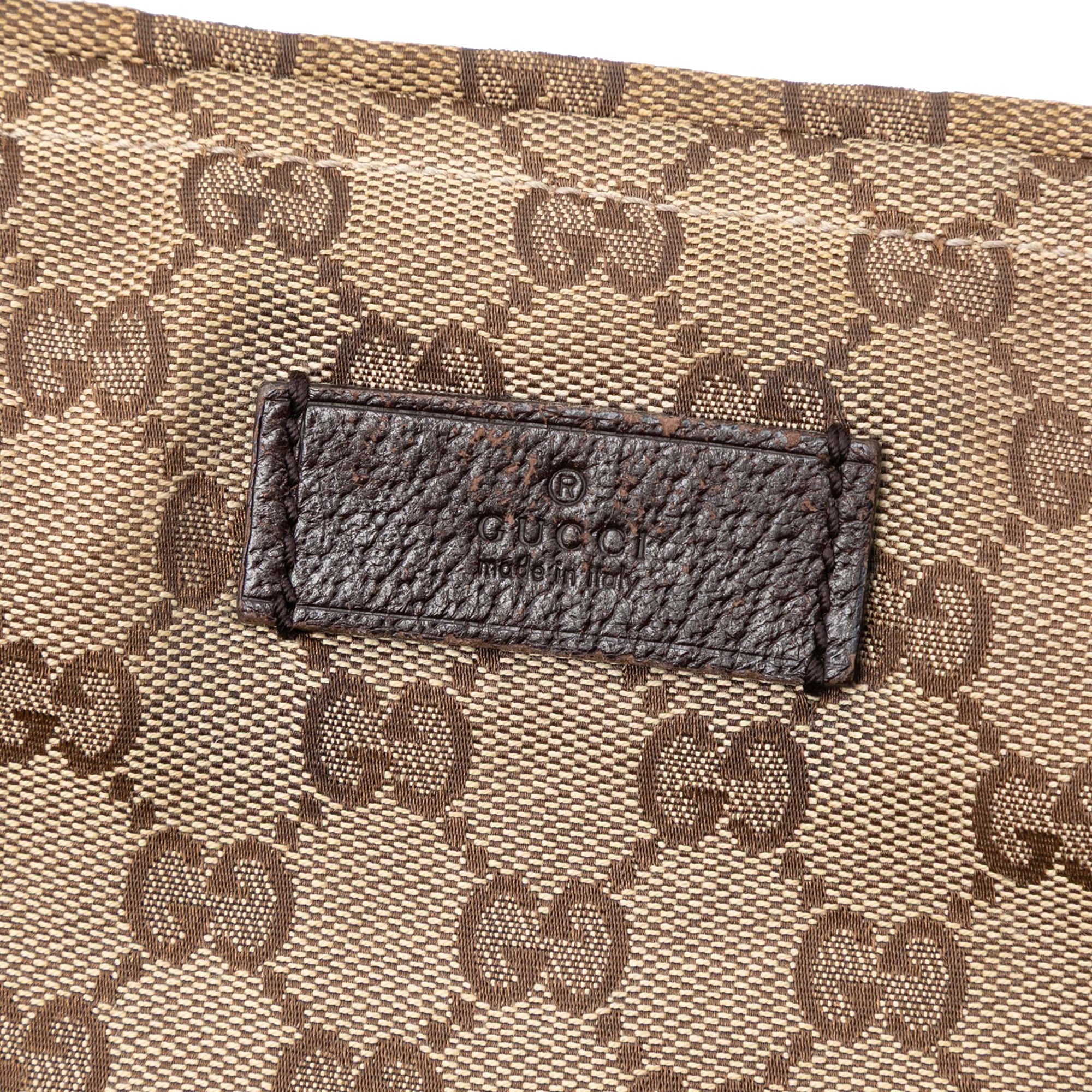 GG Canvas Web Vertical Tote - Image 6