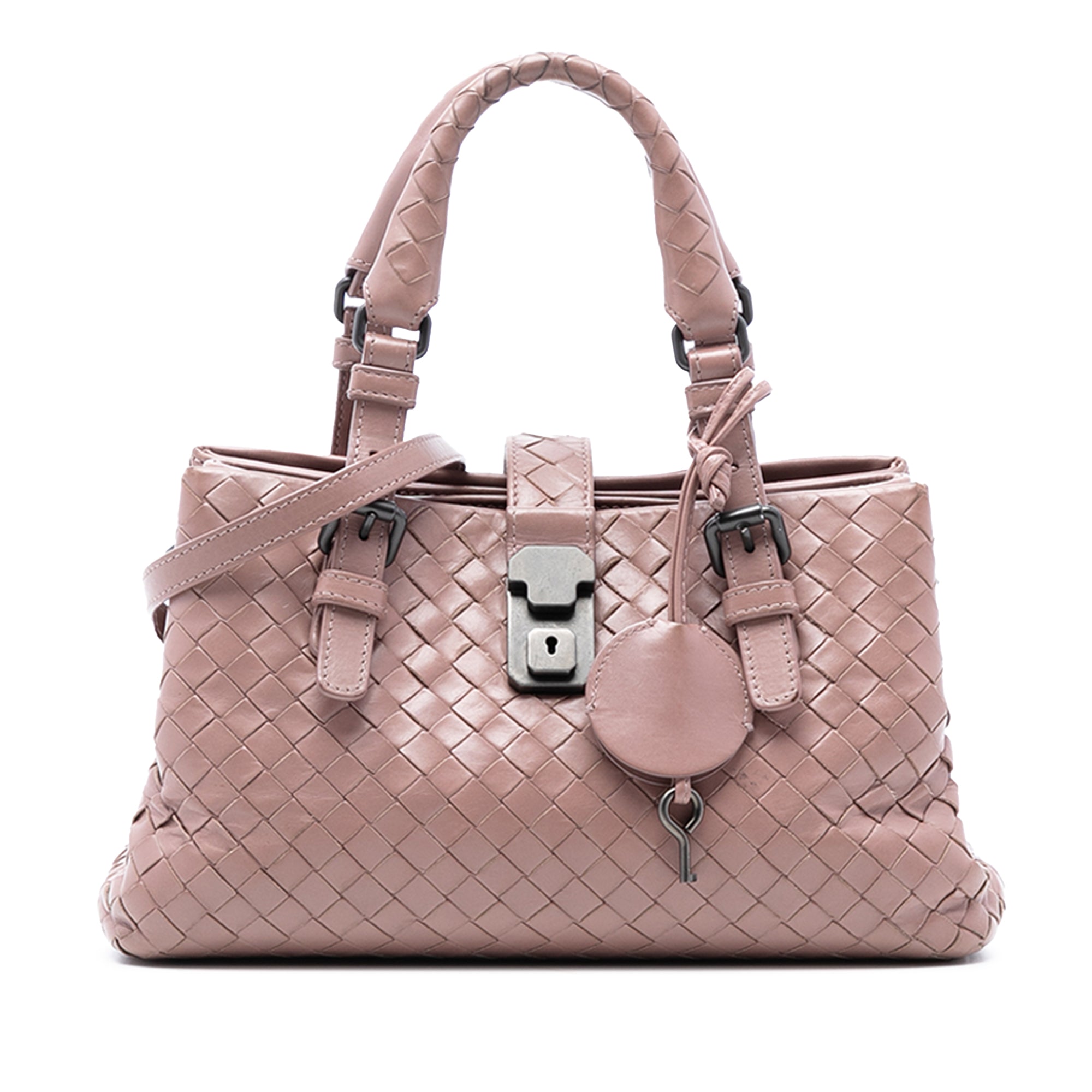 Mini Nappa Intrecciato Roma Satchel - Image 1