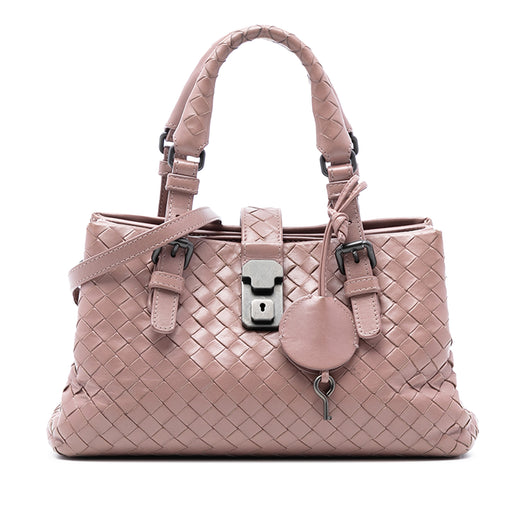 Mini Nappa Intrecciato Roma Satchel - Image 1