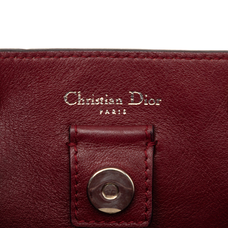 Mini Tricolor Leather Diorissimo Satchel - Image 5