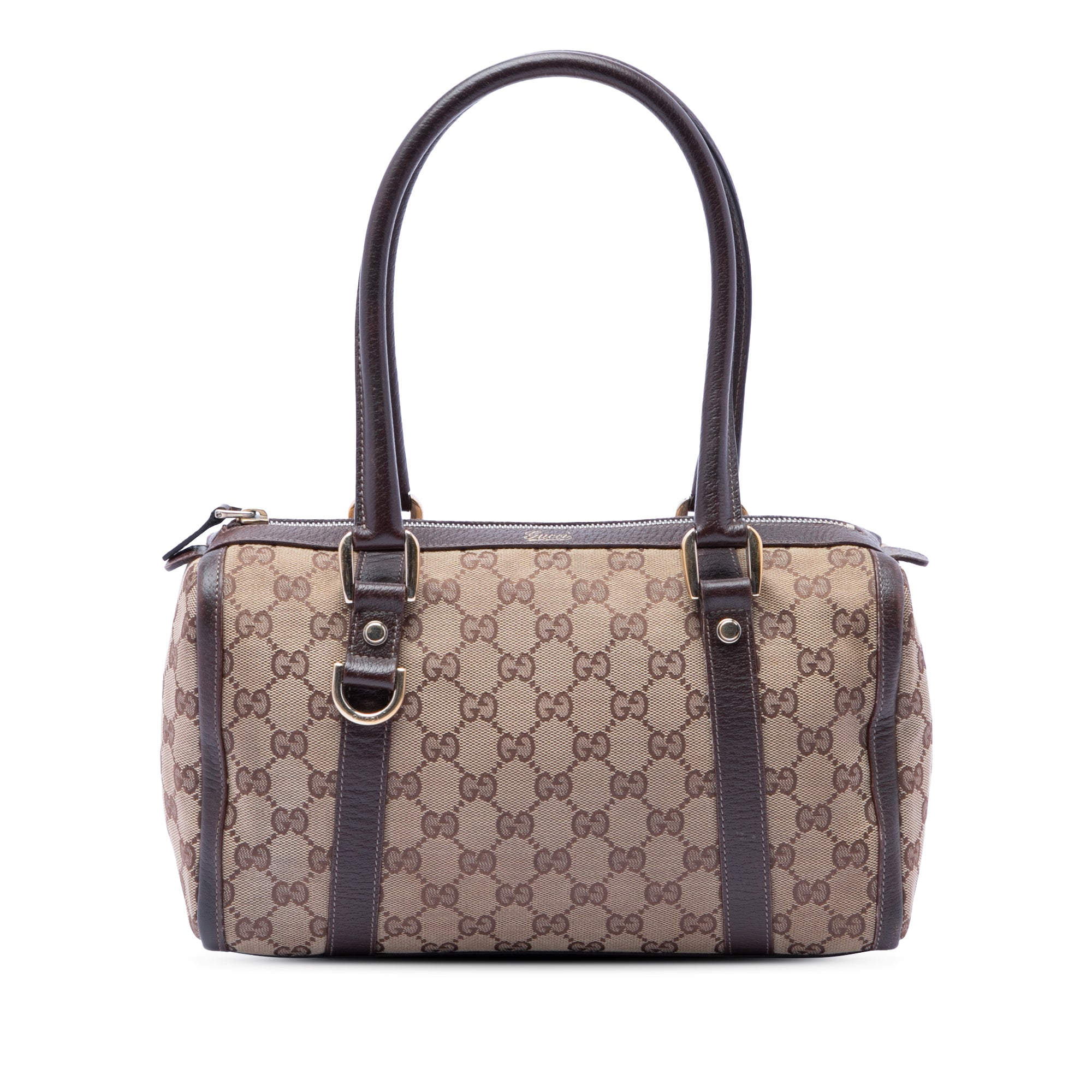 GG Canvas Abbey D Ring Boston Bag - Image 1