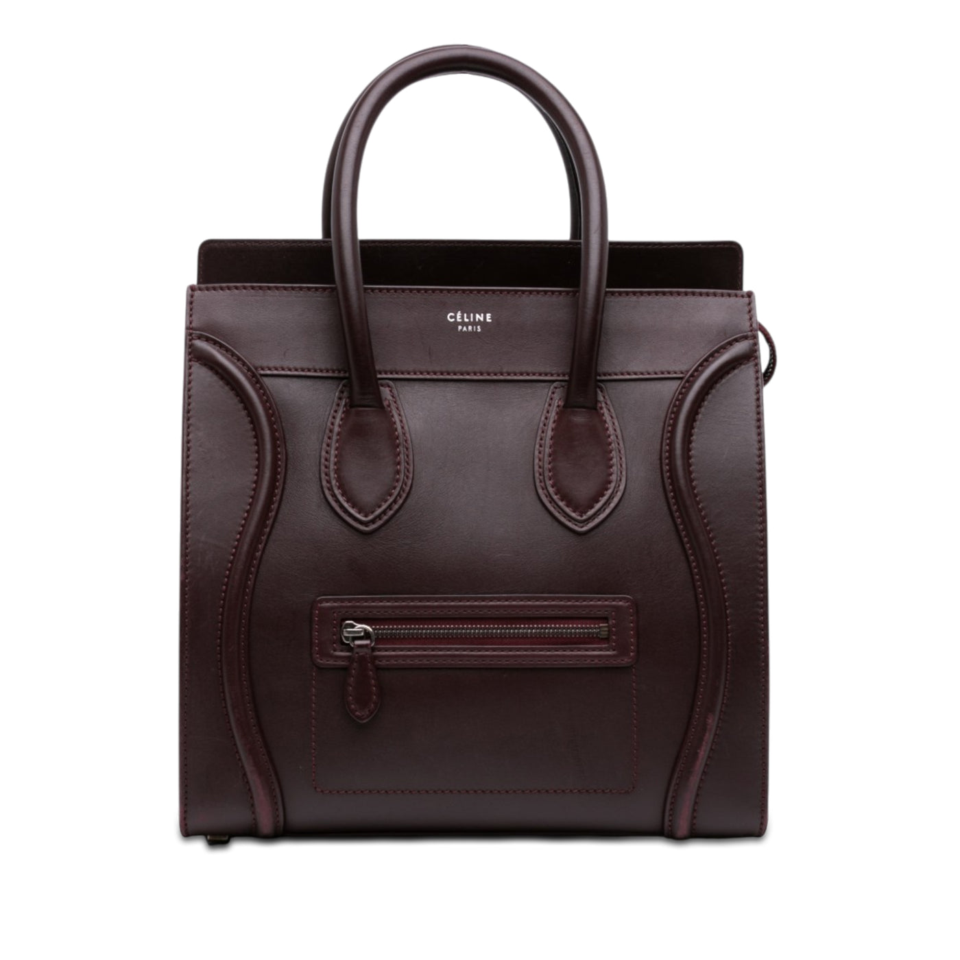 Mini Smooth Calfskin Luggage Tote - Image 1