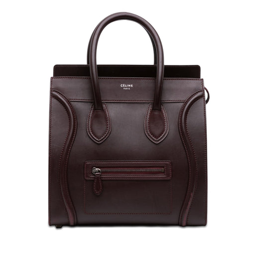 Mini Smooth Calfskin Luggage Tote - Image 1