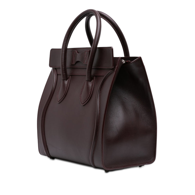 Mini Smooth Calfskin Luggage Tote - Image 2