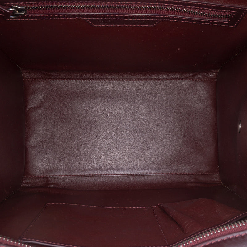 Mini Smooth Calfskin Luggage Tote - Image 4