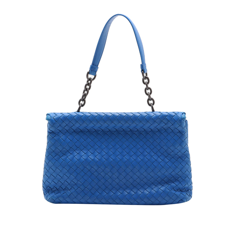 Large Intrecciato Nappa Olympia Shoulder Bag - Image 2