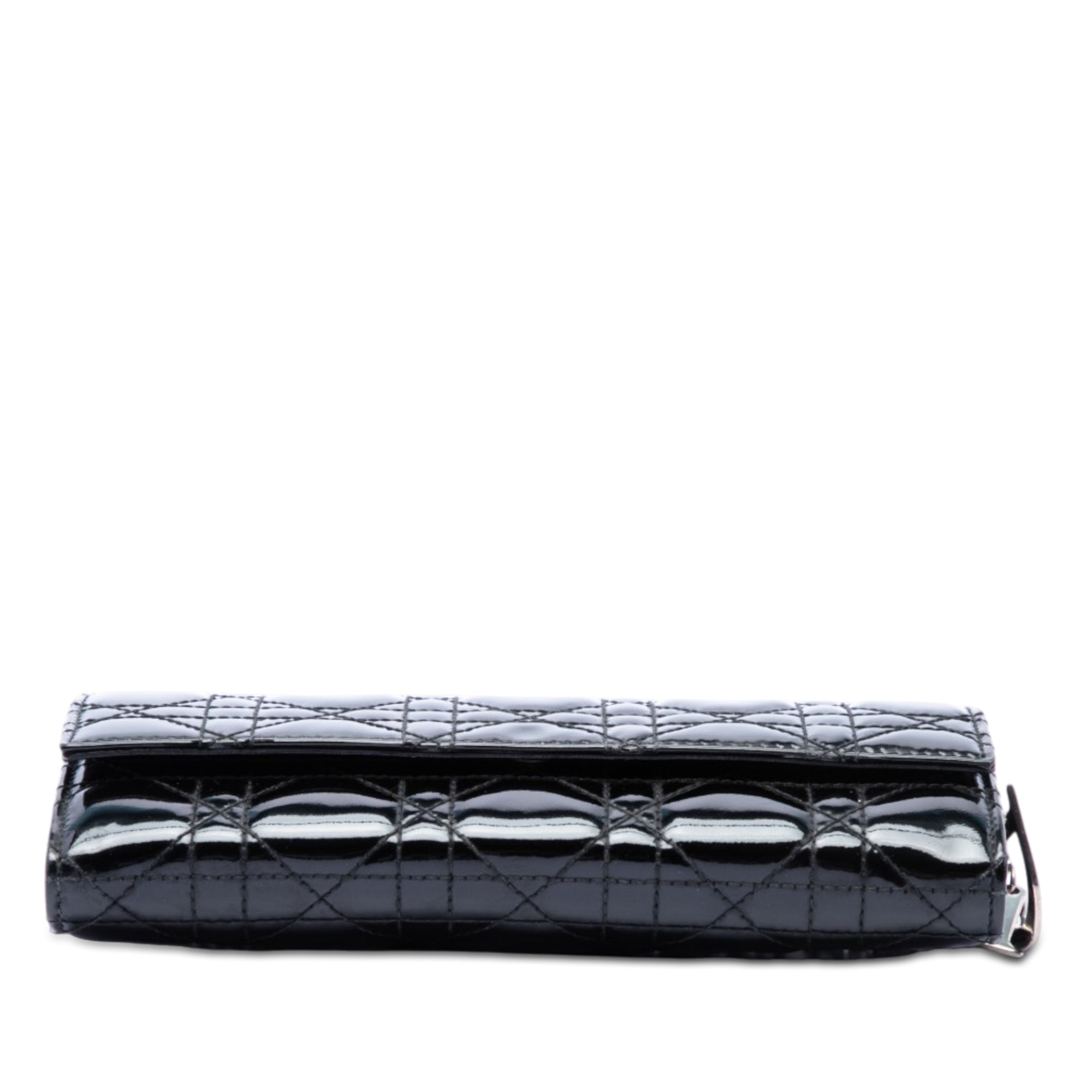 Patent Cannage Lady Dior Wallet On Chain - Image 3