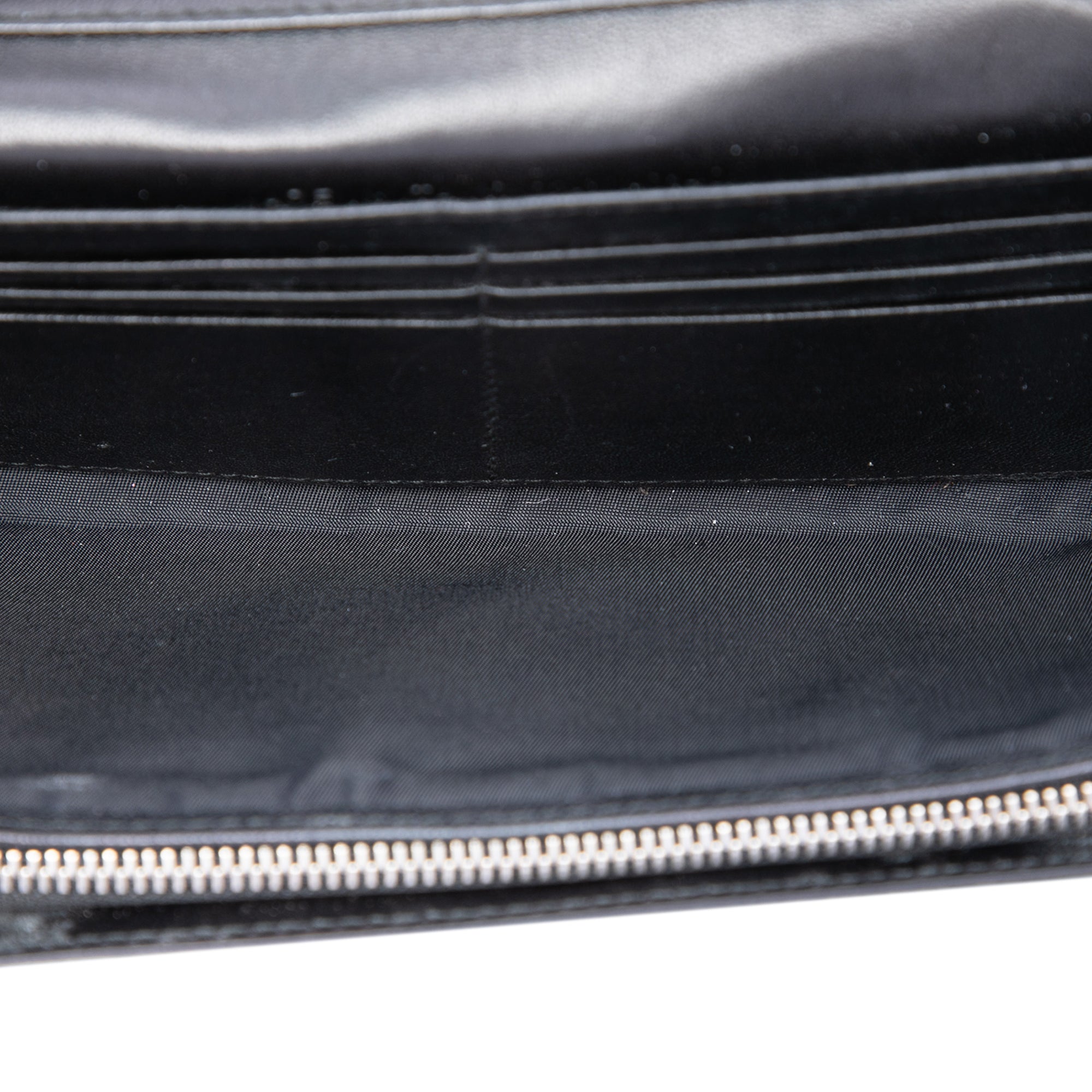 Patent Cannage Lady Dior Wallet On Chain - Image 4