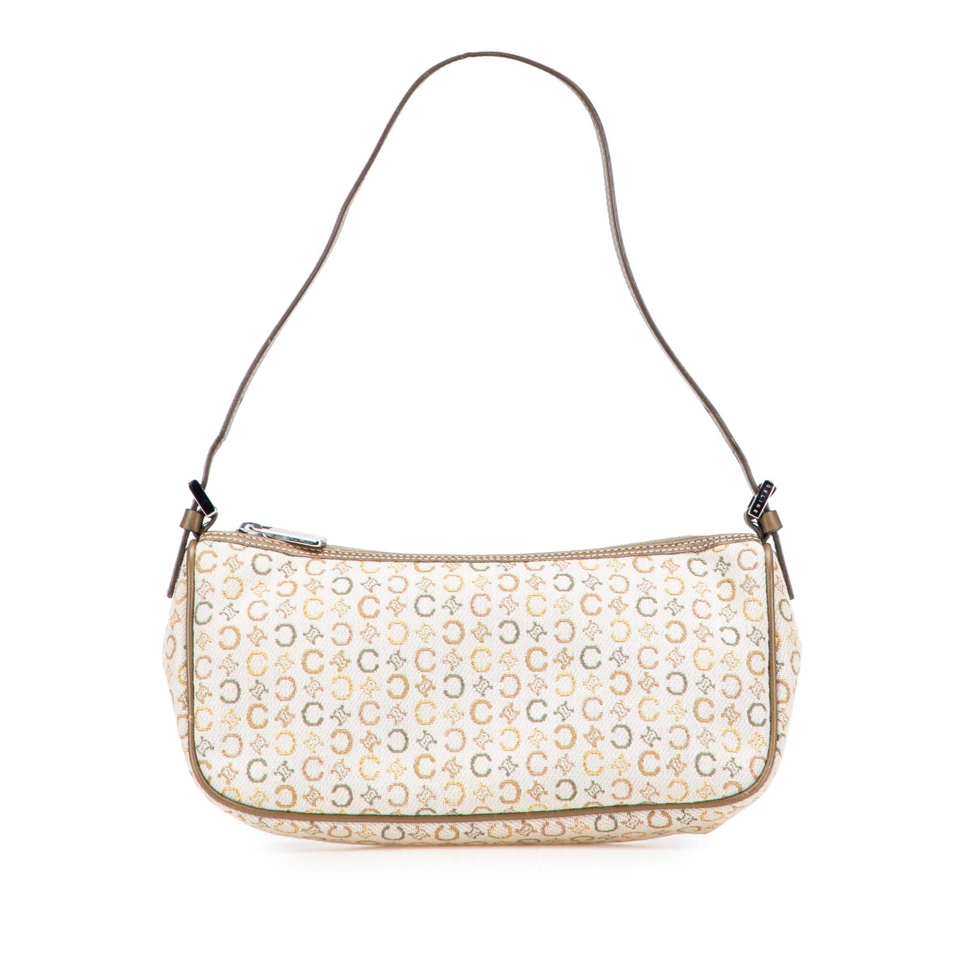 C Macadam Canvas Shoulder Bag - Image 1