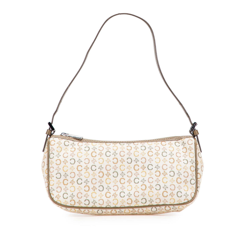 C Macadam Canvas Shoulder Bag