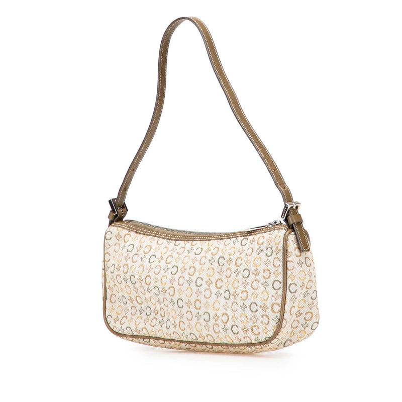 C Macadam Canvas Shoulder Bag - Image 2