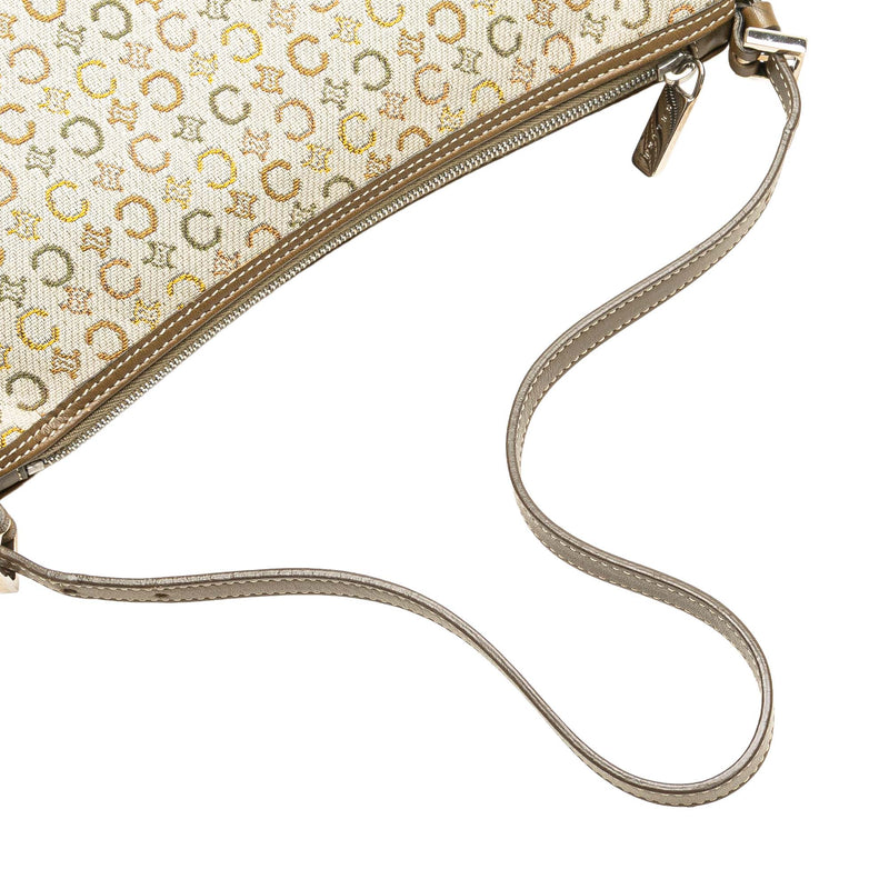 C Macadam Canvas Shoulder Bag - Image 9