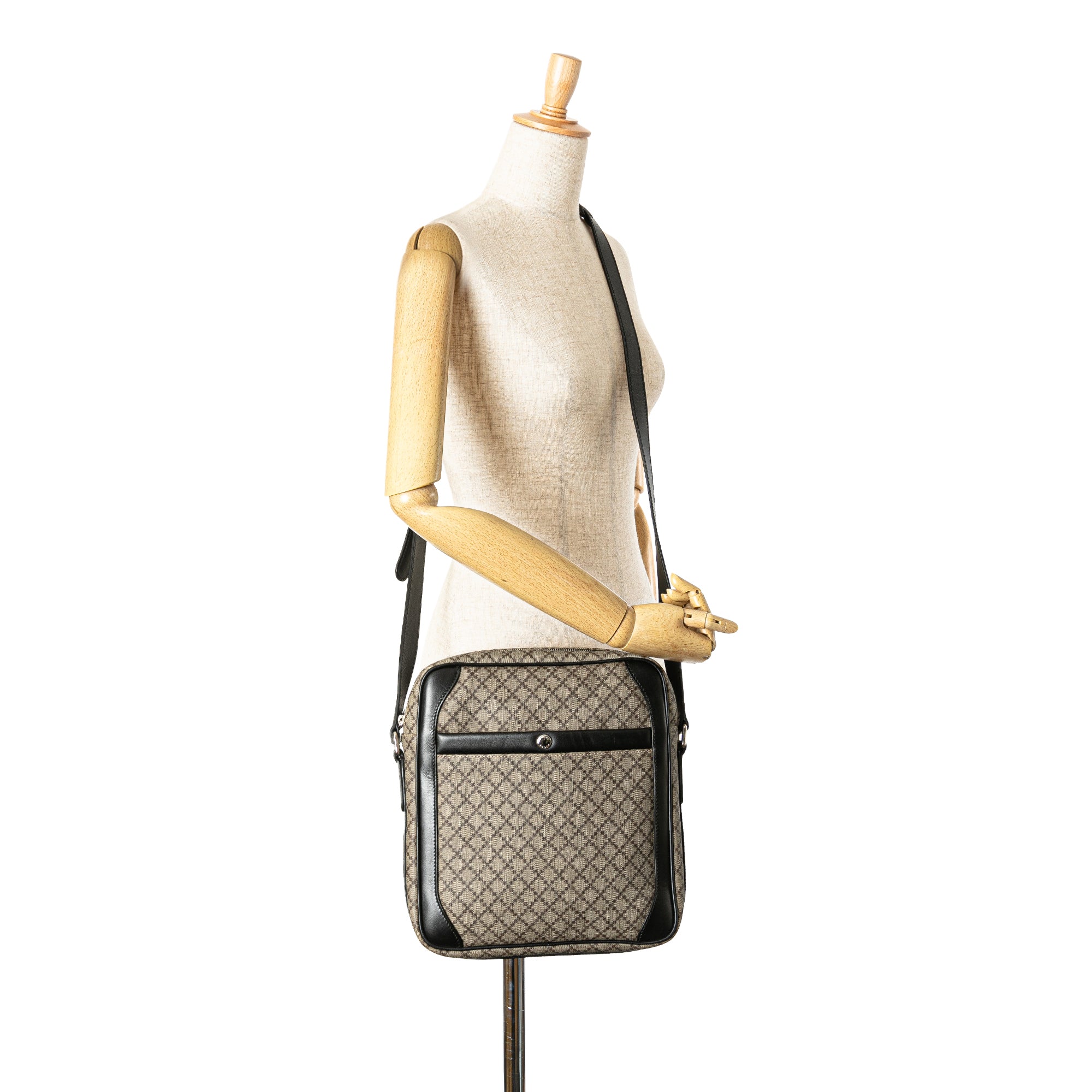 Diamante Coated Canvas Zip Crossbody - Image 8