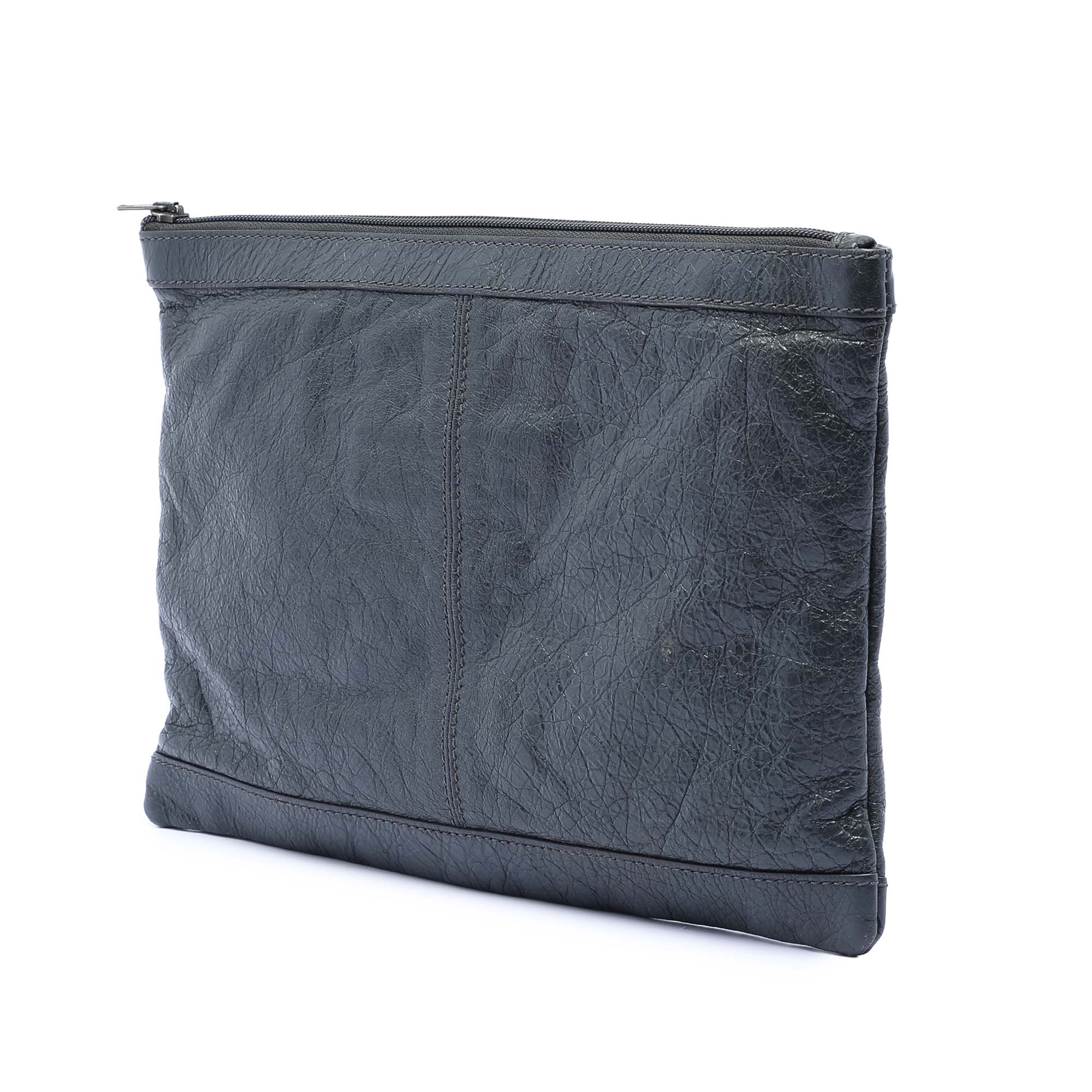Lambskin Motocross Classic Clip M Clutch - Image 2