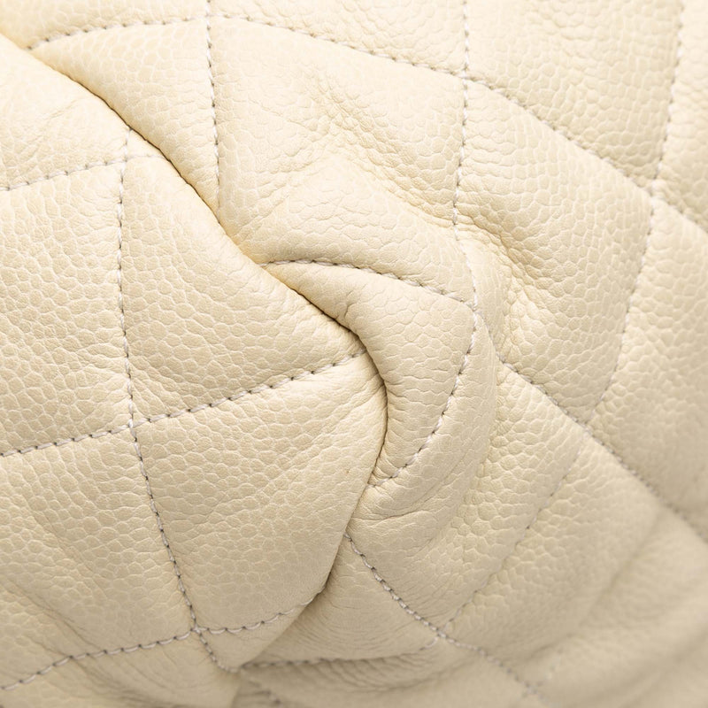Quilted Caviar Coco Cocoon Bowler Bag - Image 7