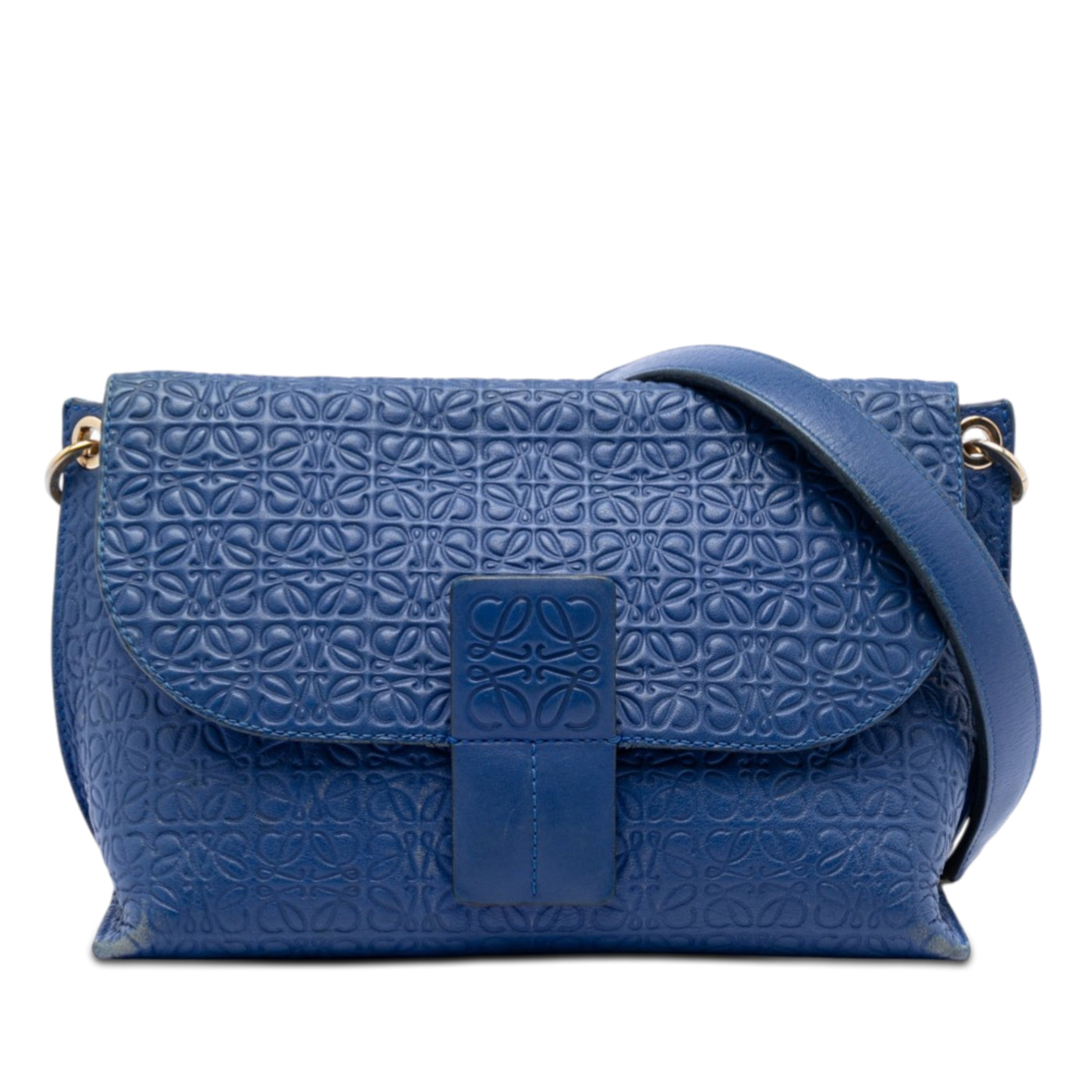 Leather Repeat Anagram Avenue Crossbody - Image 1