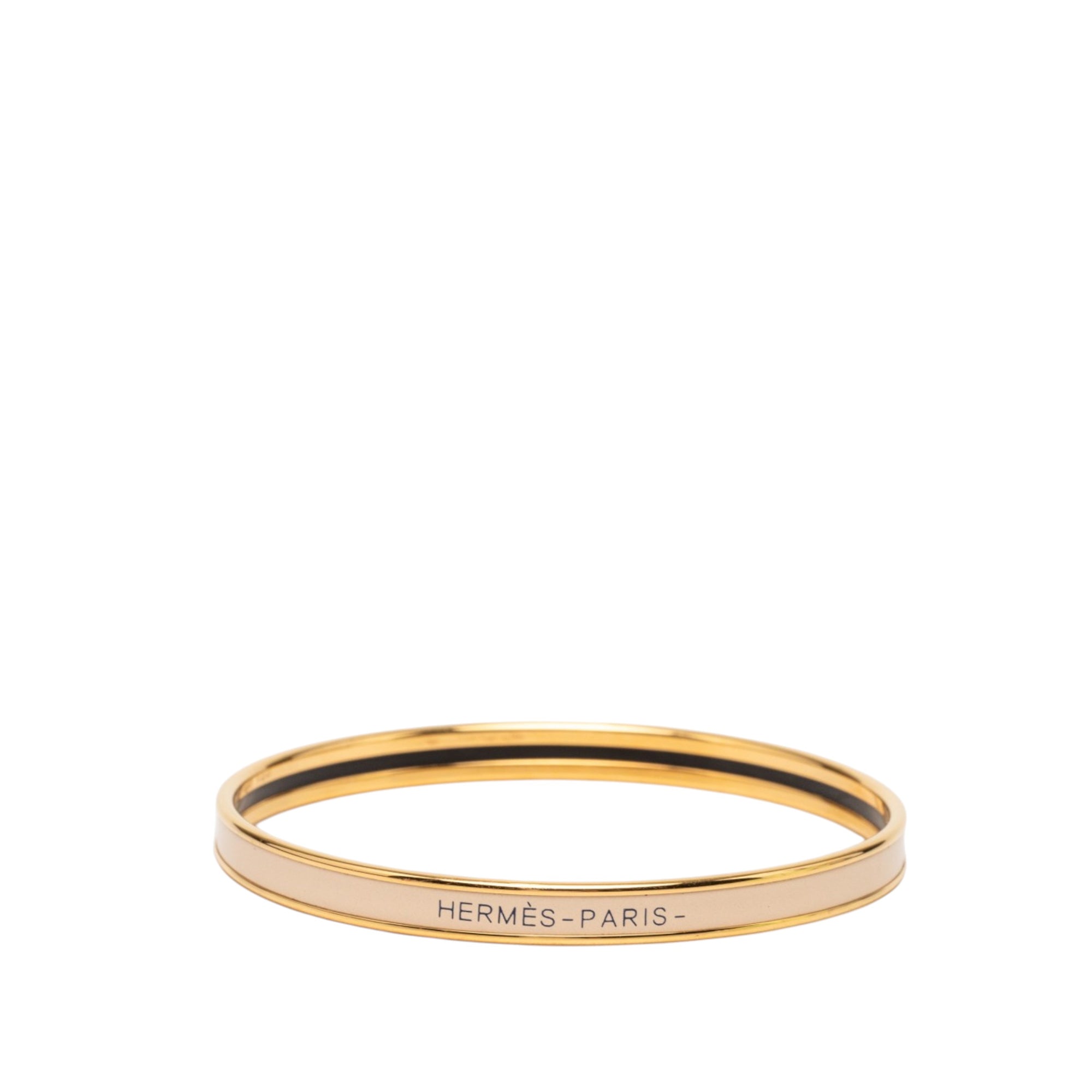 Extra Narrow Enamel Uni Bangle 65 - Image 1