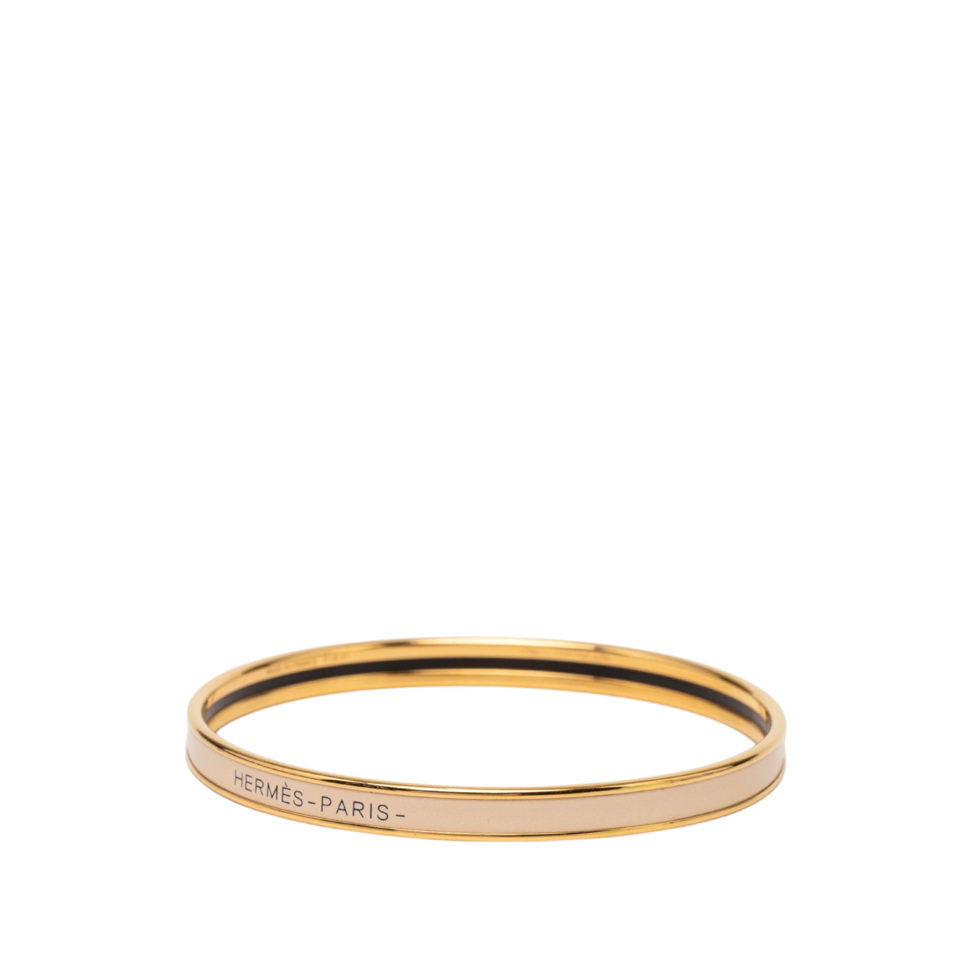 Extra Narrow Enamel Uni Bangle 65 - Image 2