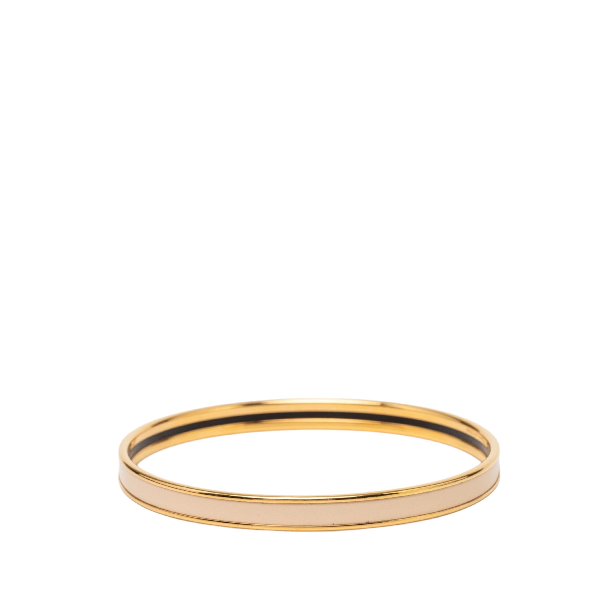 Extra Narrow Enamel Uni Bangle 65 - Image 3