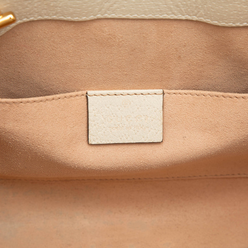 Small GG Supreme Flora Padlock Tote - Image 5