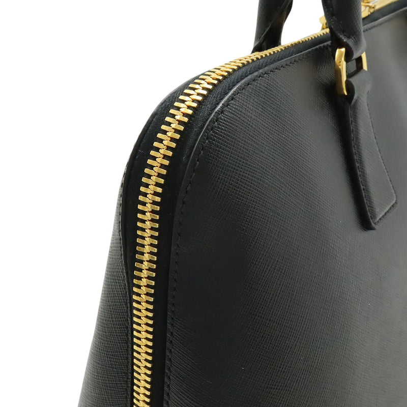 Large Saffiano Lux Promenade Satchel - Image 7