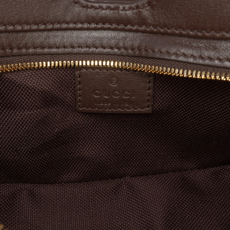 Mini GG Canvas Web Moon Side Shoulder Bag - Image 5