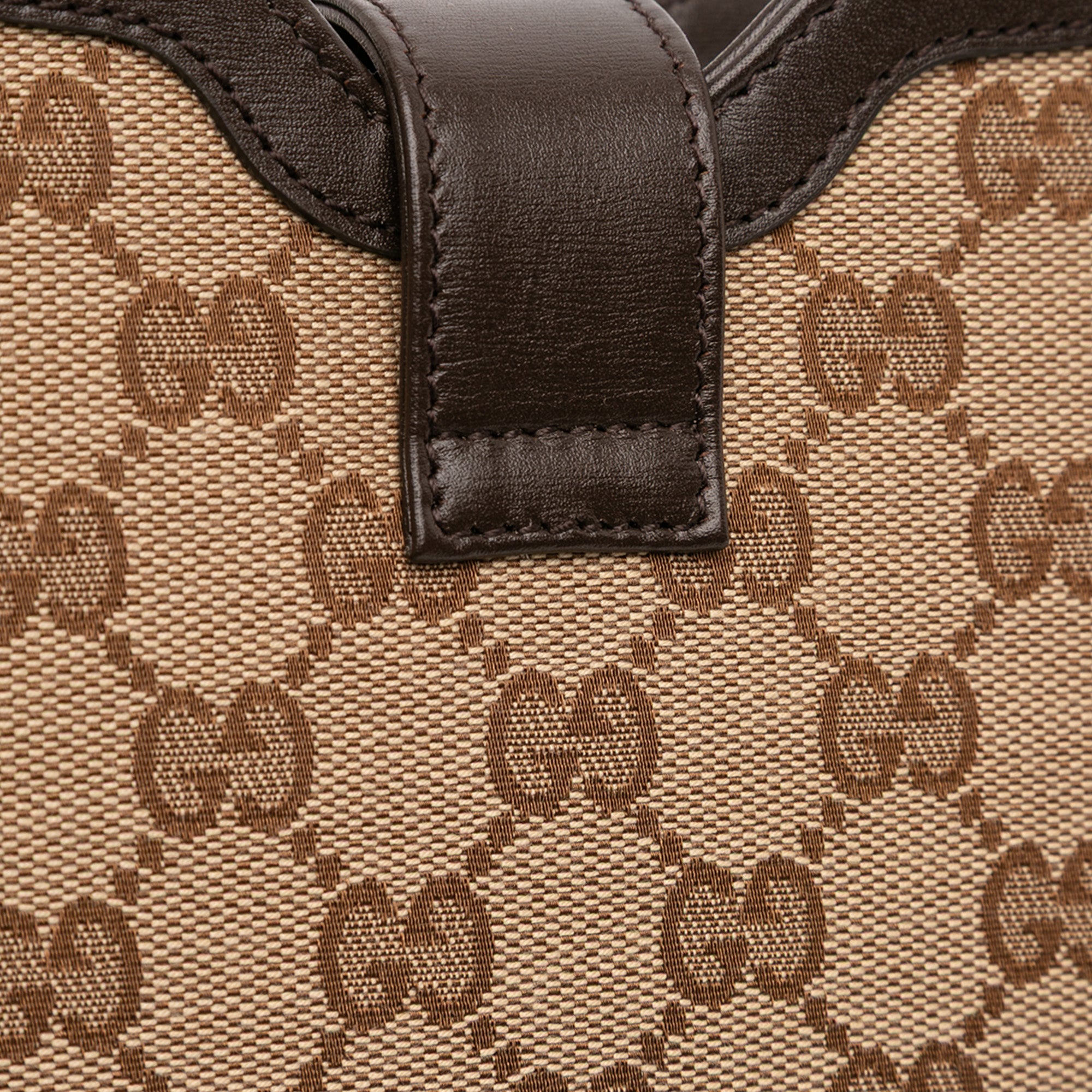 Mini GG Canvas Web Moon Side Shoulder Bag - Image 6