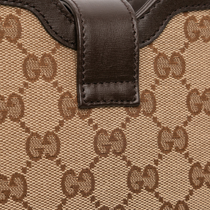 Mini GG Canvas Web Moon Side Shoulder Bag - Image 6