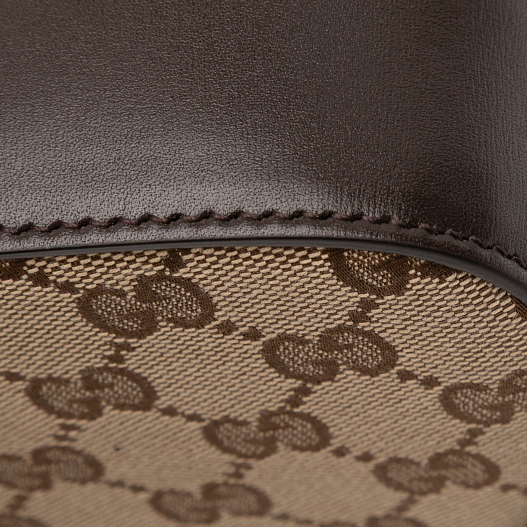 Mini GG Canvas Web Moon Side Shoulder Bag - Image 7