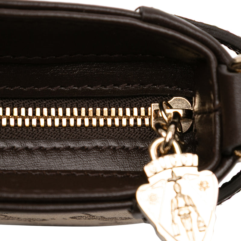 Mini GG Canvas Web Moon Side Shoulder Bag - Image 9