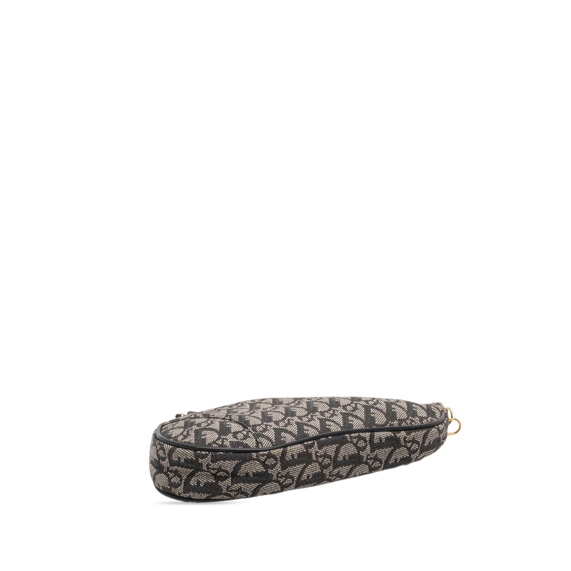 Mini Diorissimo Canvas Saddle Pochette - Image 3