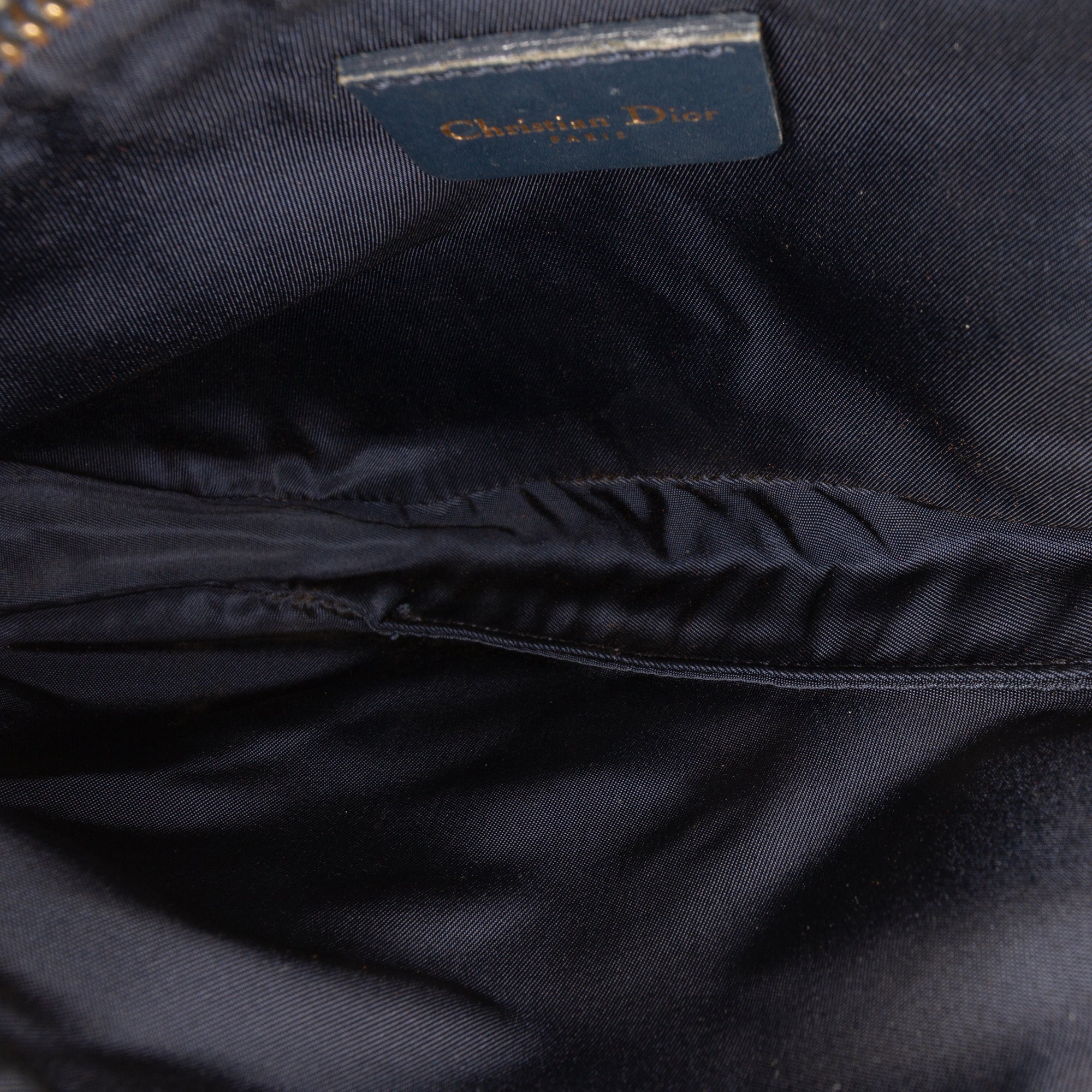 Mini Diorissimo Canvas Saddle Pochette - Image 4