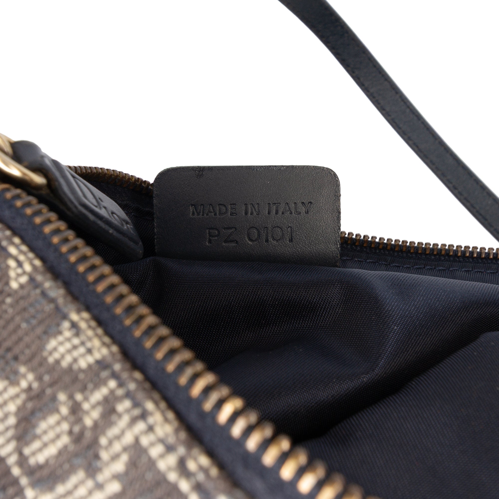 Mini Diorissimo Canvas Saddle Pochette - Image 6