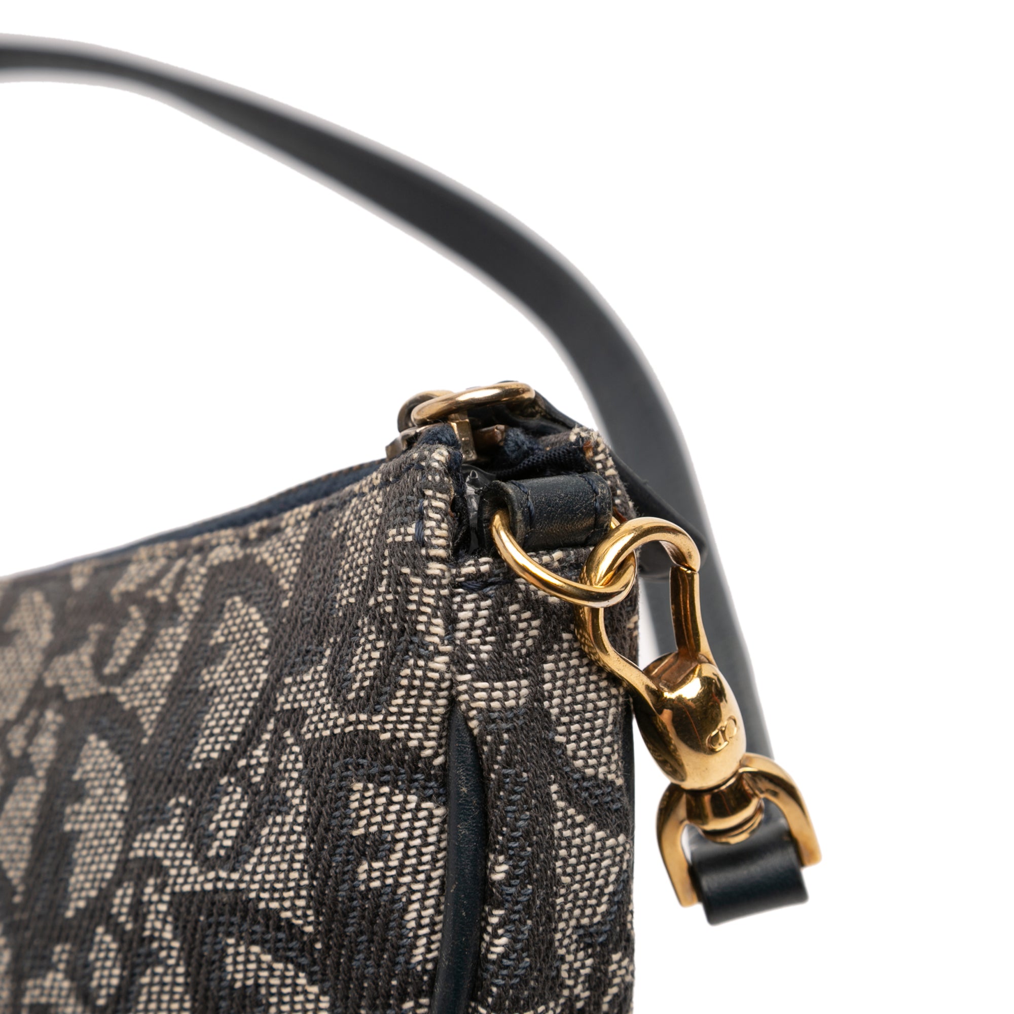 Mini Diorissimo Canvas Saddle Pochette - Image 8