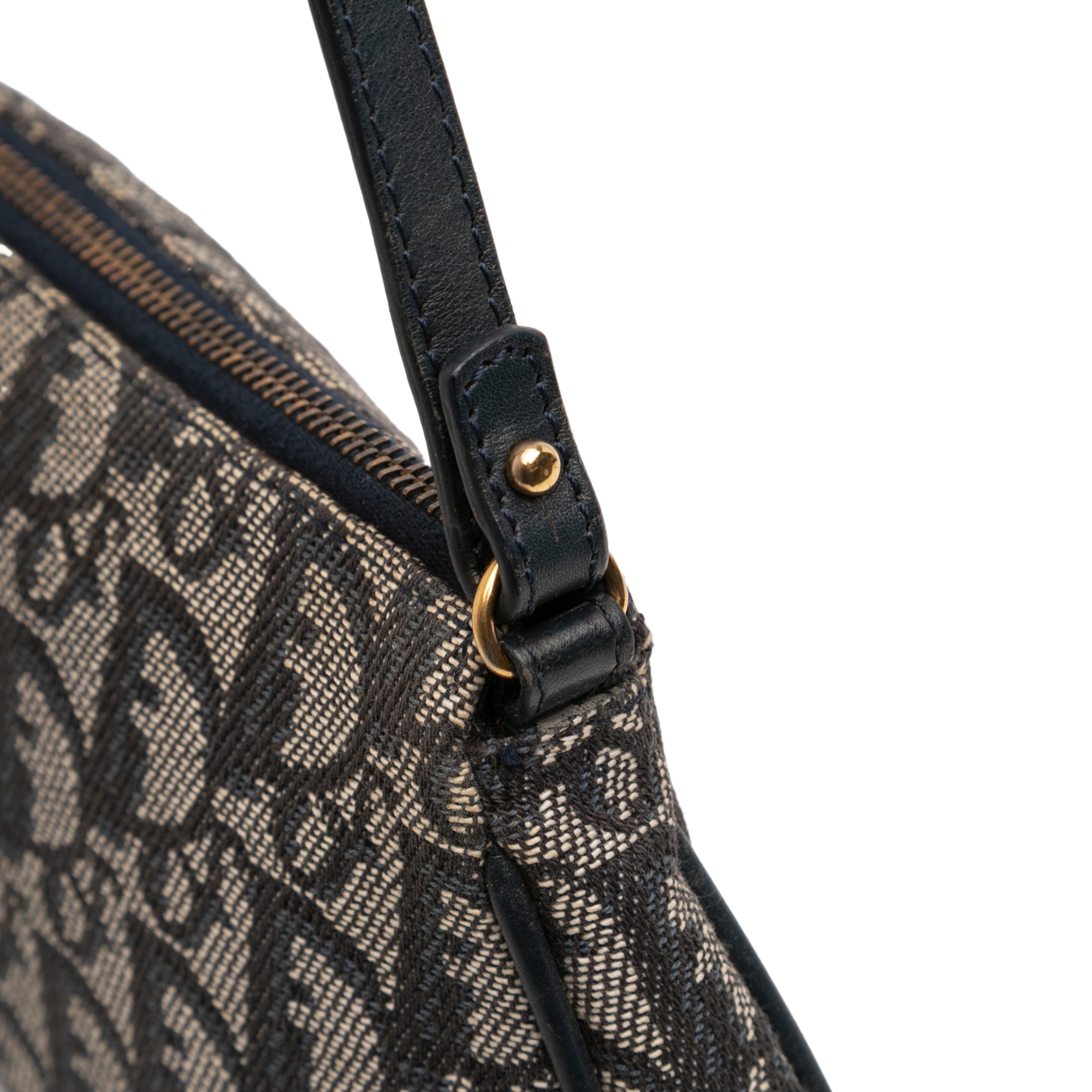 Mini Diorissimo Canvas Saddle Pochette - Image 9