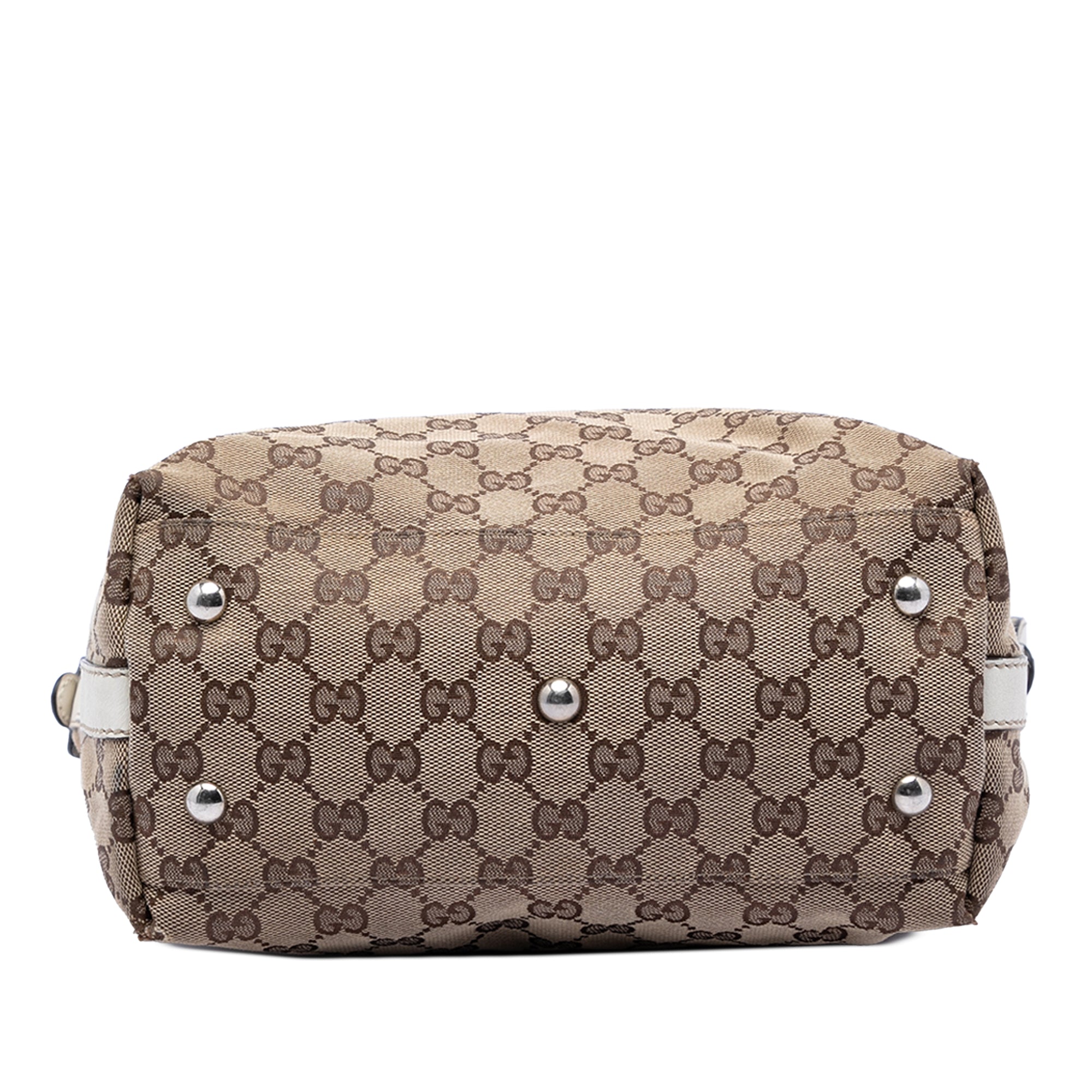 GG Canvas Web Match Ball Tote - Image 3