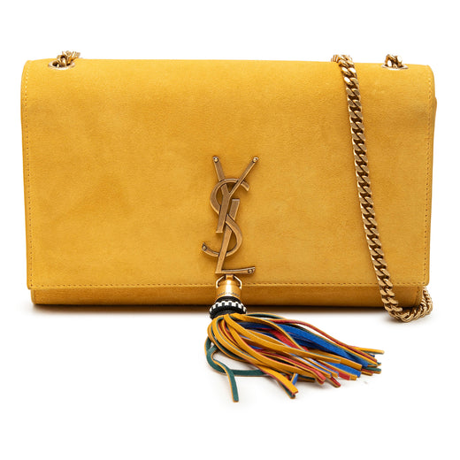 Medium Suede Monogram Kate Tassel Crossbody - Image 1