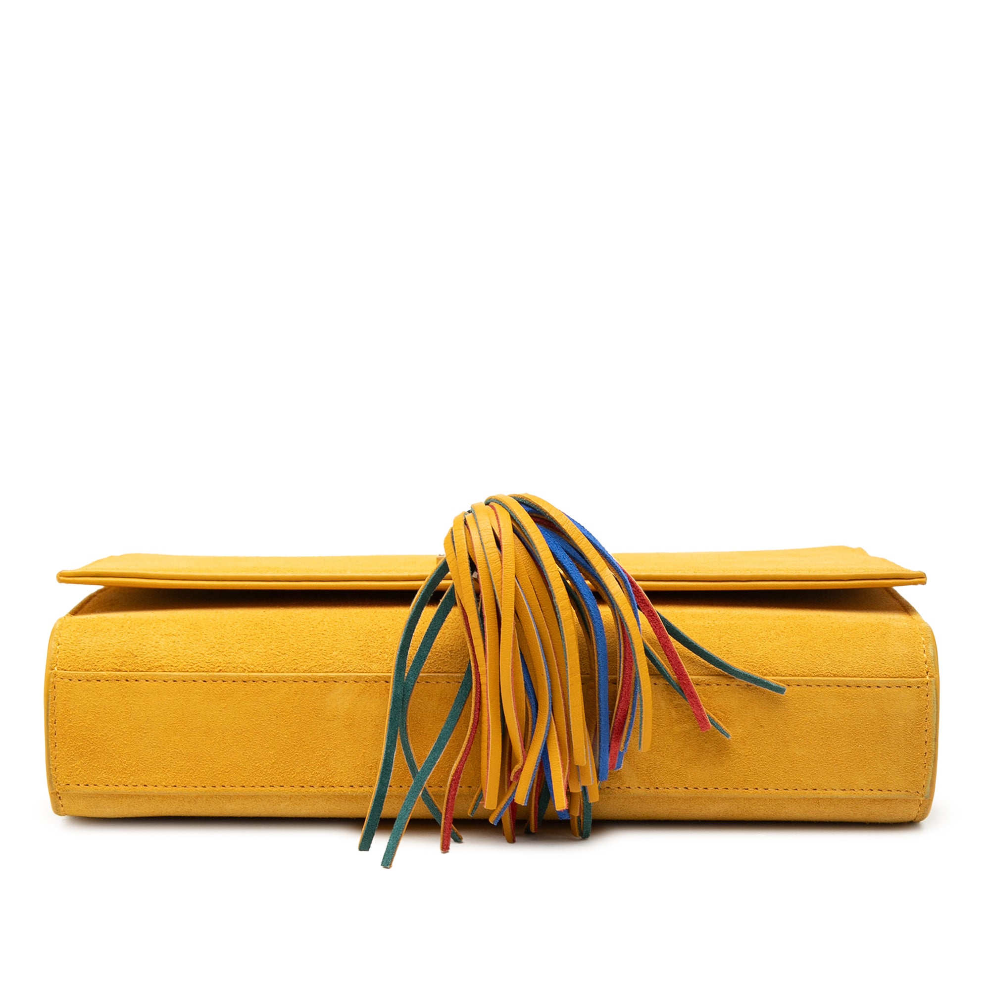 Medium Suede Monogram Kate Tassel Crossbody - Image 3